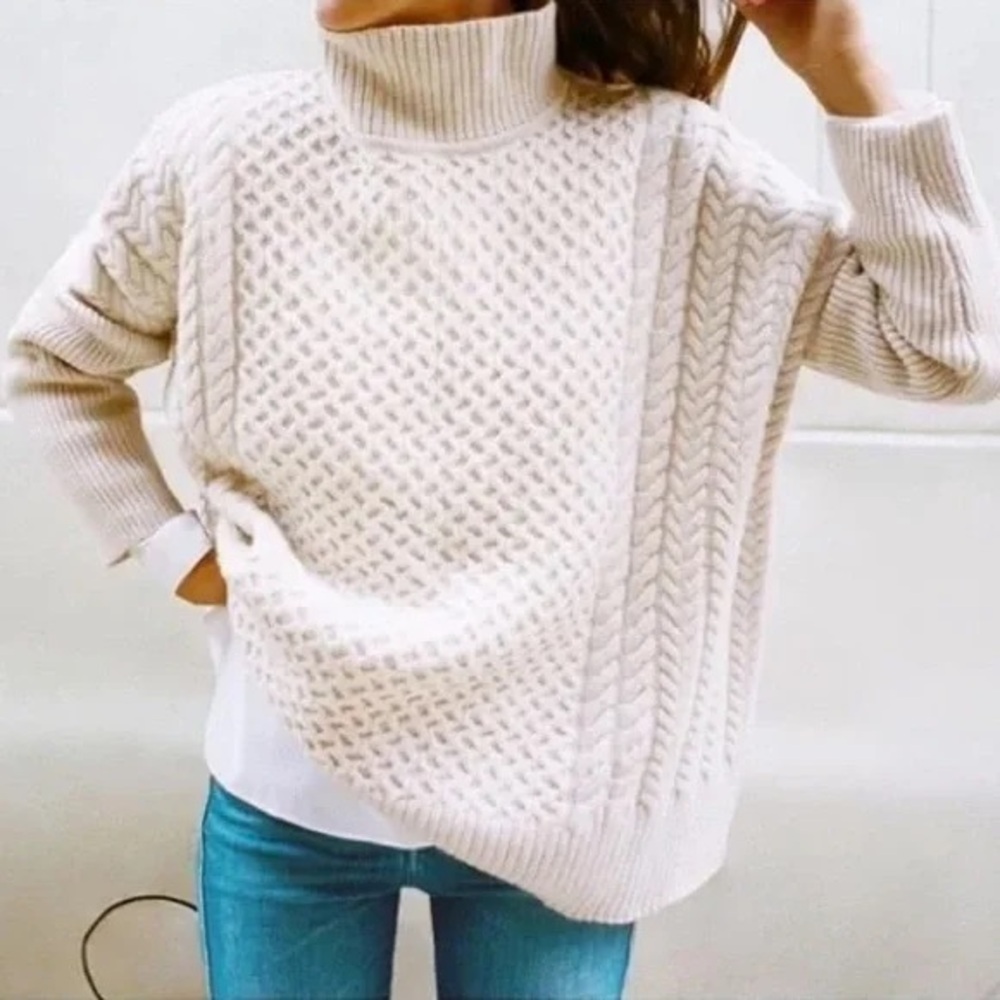 AYR Le Square Sweater Merino Wool Small